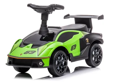 Lamborghini Loopwagen grün Freilaufräder max 25 kg ab 12 Monaten