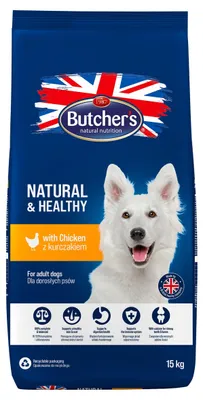 Zdjęcie produktu dla Butcher's karma sucha dla psa 15 kg z kurczakiem