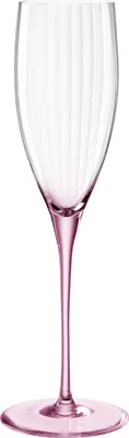 Produktbild von LEONARDO 022377, Champagnerflöte, 250 ml, Glas, Pink, klar, POESIA