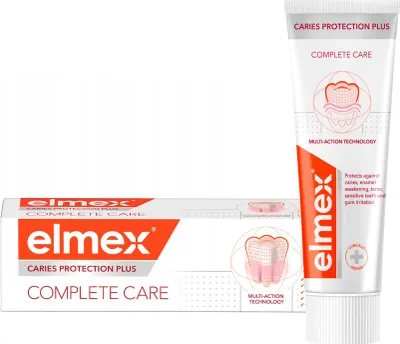 Produktbild von Elmex Kariesschutz Plus Komplettpflege Zahnpasta 75 ml