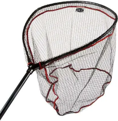 Produktbild von DLT Gummi Predator Kompaktes Kescher - 60x60cm - Teleskopstange +/- 1,50m