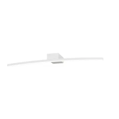 Produktbild von Moderne Wandleuchte Gebogenes Metall Weißer Diffusor Led 6W Natürlich 50Cm