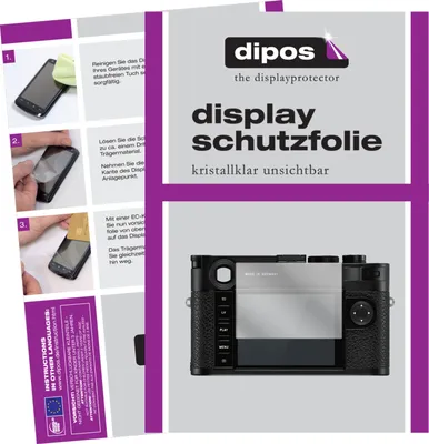Produktbild von 1x Schutzfolie für Leica M10-P klar Displayschutzfolie Folie Display Schutz dipos