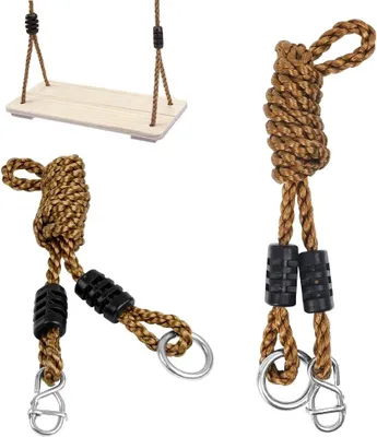 Produktbild von Schaukelseile 1.9 m, 2 Stück, verstellbar, für Camping