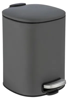 Produktbild von WENKO Treteimer Alassio in Grau 5 L