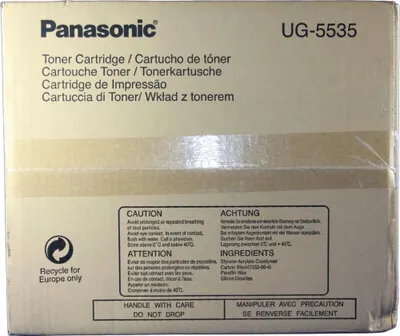 Productafbeelding van Panasonic tonercartridge UG-5545, zwart
