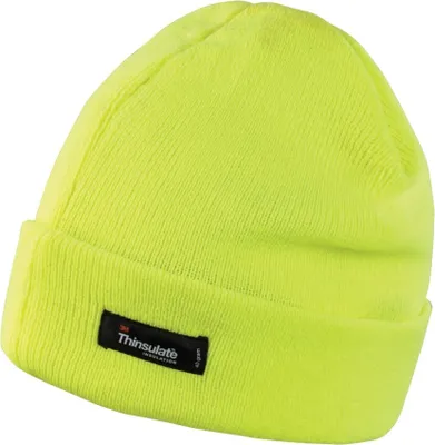 Immagine prodotto di Berretto Result Unisex Thermo-Thinsulate, leggero (2 pezzi/confezione di pezzi) BC4154 (taglia unica) (giallo neon)