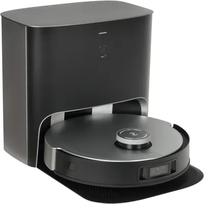 Image de ECOVACS DEEBOT X1 PLUS robot aspirateur avec station d'aspiration gris noir