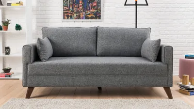 Immagine prodotto di Hanah Home, Bella- BLC1498, grigio, divano letto, struttura: Legno / MDF