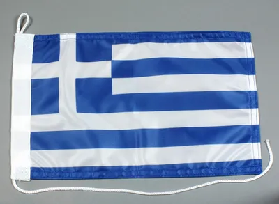 Produktbild von Bootsflagge : Griechenland 30x20 cm Motorradflagge