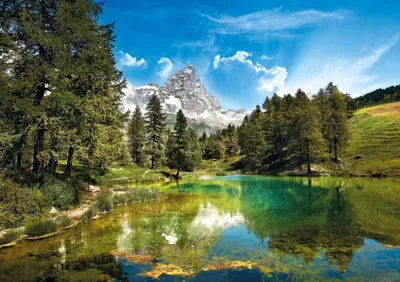 Immagine prodotto di Puzzle Clementoni 1500 Lago Blu 31680