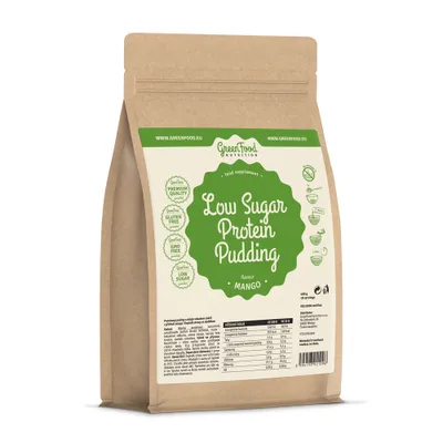 Produktbild von GreenFood Nutrition LowCarb Protein Pudding 400 g