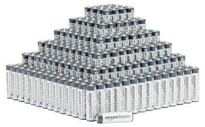 Immagine prodotto di Batterie alcaline AA Amazon Basics, 1,5 V, conservabili per 5 anni, confezione da 300 pezzi