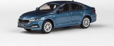 Image de Skoda Octavia IV (2020) - Bleu Titan Métallisé ABREX 1:43