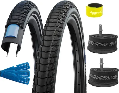 Produktbild von 2 Stück Reifen SCHWALBE Marathon Plus Tour 40-622 28 x 1.50 Fahrradreifen Reflex