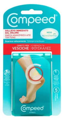 Immagine prodotto di Compeed Cerotti Per Vesciche Medio 5 Pezzi