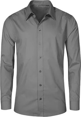 Immagine prodotto di Promodoro Uomo Camicia in popeline a maniche lunghe