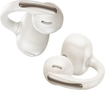 Zdjęcie produktu dla Klips na ucho z imponującym dźwiękiem, adaptacyjne wzmocnienie basów, Bluetooth 5.4, redukcja szumów podczas połączeń, IP57, bateria 40H, słuchawki 5,2 g