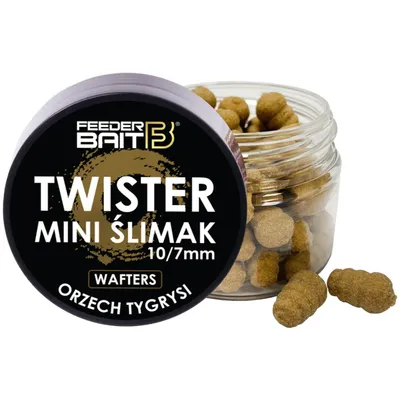 Obrázek produktu pro FeederBait Twister Mini Šlimak Wafters 10/7 mm 25 ml Tygří ořech