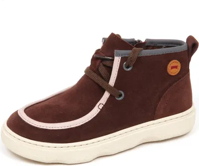 Produktbild von E1998 (ohne Karton), braune Kinderschuhe der Marke CAMPER, Modell TWINS, für Mädchen