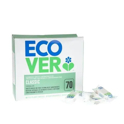 Obrázek produktu pro Ecover Myčí Tablety s Vůní Citronu a Limetky, 70 ks