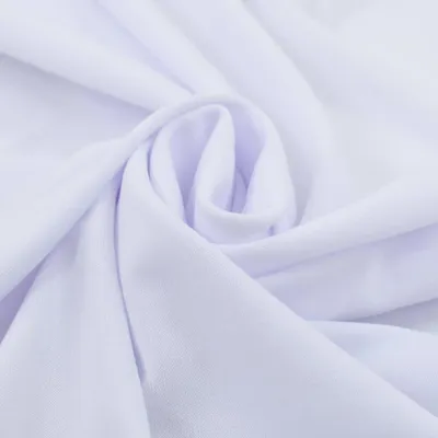 Zdjęcie produktu dla vidaXL 2 sztuki elastycznych obrusów z obramowaniem biały 150x74 cm