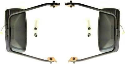 Produktbild von 2x Außenspiegel Rückspiegel Beheizt 390x195 Traktor Spiegelarm Spiegelhalter SET