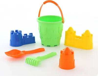 Produktbild von Polesie Eimergarnitur Burg groß, 6-tlg. (Set524)