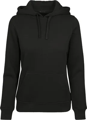 Produktbild von Build Your Brand BY087 | Damen  Merch Hoody, Kängurutasche - Farbe: Black - Größe: M