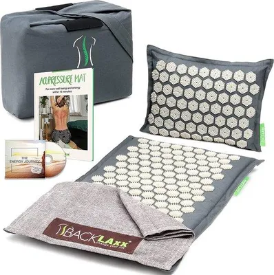 Produktbild von Famanu Massagekissen mit Akupressurmatte - Entspannung und Schmerzlinderung