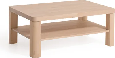 Produktbild von Couchtisch Tisch BENEN XL Buche Massivholz 80x80 cm