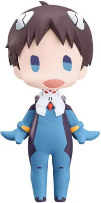 Produktbild von Rebuild of Evangelion HELLO! GOOD SMILE Actionfigur Shinji Ikari 10 cm