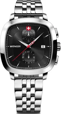 Produktbild von Wenger 01.1933.101 Herrenuhr Vintage Classic Chronograph 40mm 5ATM