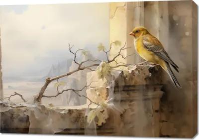 Obrázek produktu pro Obraz 100x70cm Kanarek na Skraju