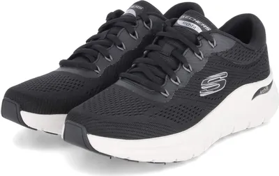 Produktbild von Skechers Herren Low Sneaker ARCH FIT 2.0 Schwarz Textil Maschinen waschbar vegan Größe: 41