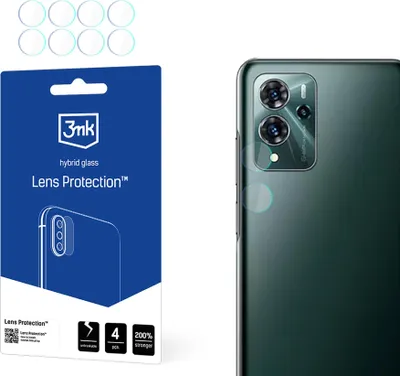 Obrázek produktu pro 3mk Hybrid Glass Lens Protection pro ZTE Blade V40 ProObjektiv fotoaparátu 0,16 mm 6H (4 kusy)