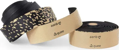 Image de Bande de guidon double Guee, beige et noir, 2150 mm. Beige et noir, 2150 mm