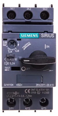 Imagen del producto de Siemens 3RV2011-0EA10. Sin categoría