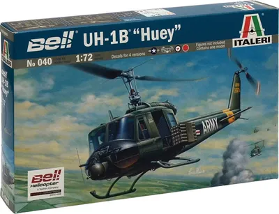 Productafbeelding van Italeri 1:72 UH-1B "Huey" model