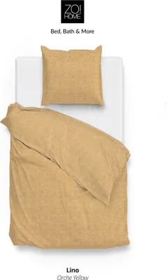 Produktbild von Lino Bettwäsche 135 Ochre Yellow