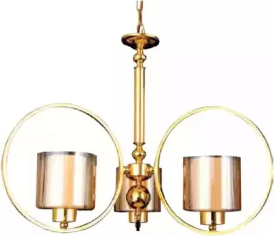 Image de Lampe de plafond Lampe suspendue Or Salon Style Moderne