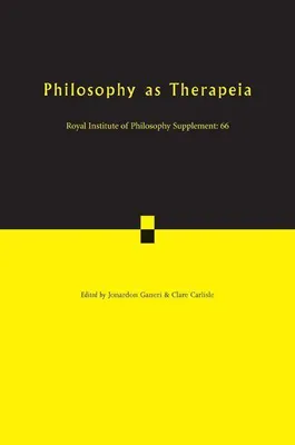 Produktbild von Philosophy as Therapeia