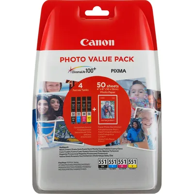 Obrázok produktu pre 6508B005 CANON CLI551 Pixma Tinte (4)