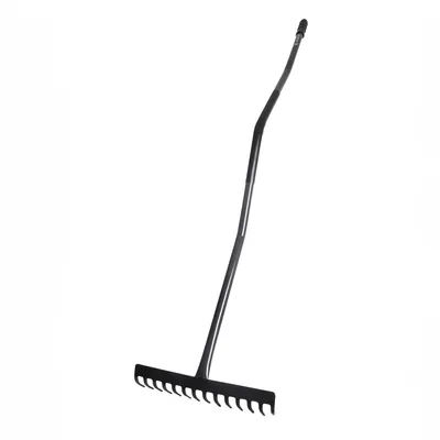 Zdjęcie produktu dla KADAX Grabie Do Liści Solidne Ergonomiczne 14-Zębne Trawy Uniwersalne 150cm