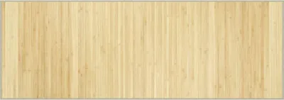 Produktbild von vidaXL Teppich Rechteckig Hell Natur 70x200 cm Bambus