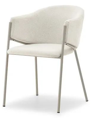 Produktbild von JUHI Esszimmerstuhl – Creme/Grau
