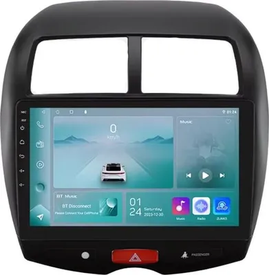 Produktbild von Autoradio mit Bluetooth und CarPlay für Mitsubishi ASX (2010–2018) – Kompatibel mit Apple und Android – Stereoanlage – Navigationssystem – 1 GB RAM, 32 GB Speicher