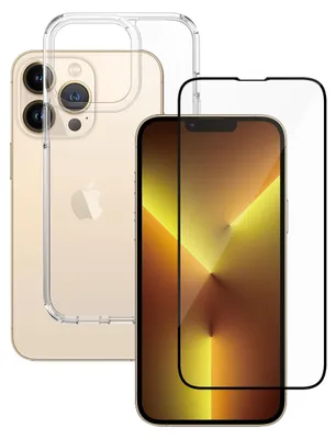 Produktbild von PanzerGlass SAFE. by ® 2-in-1 Set iPhone 13 Pro, Apple, Apple - iPhone 13 Pro, Trockene Anwendung, Kratzresistent, Schockresistent, Transparent, 50 Stück(e)