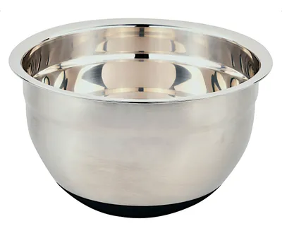 Produktbild von KESPER Rührschüssel 24 cm aus Edelstahl mit Silikonboden / Edelstahlschüssel