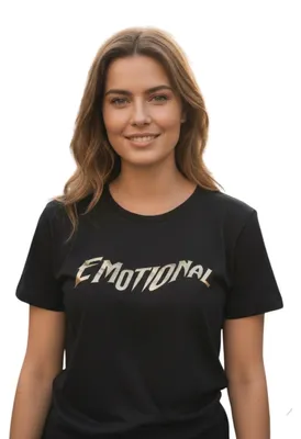 Produktbild von Frauen Diesel Sily V26 schwarz bedrucktes T-Shirt M